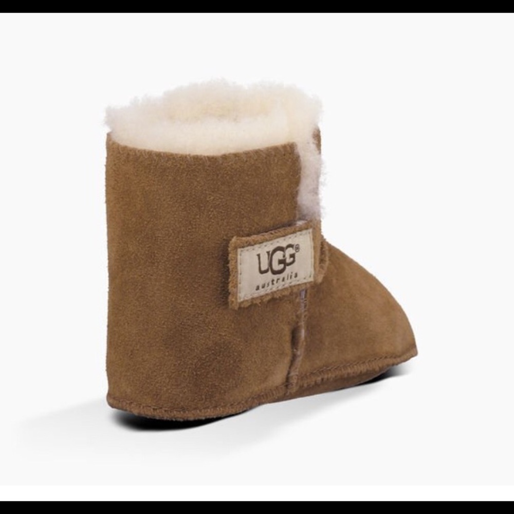 CCO!!! NWT UGG Unisex Erin Booties-Chestnut 18-24mos - Picture 6 of 8